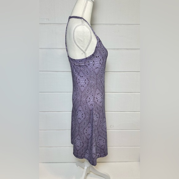 Prana Women's Dresses Prana Quinn Dress Sz XS Purple Outdoor Yoga Geometric - Picture 6 of 13
